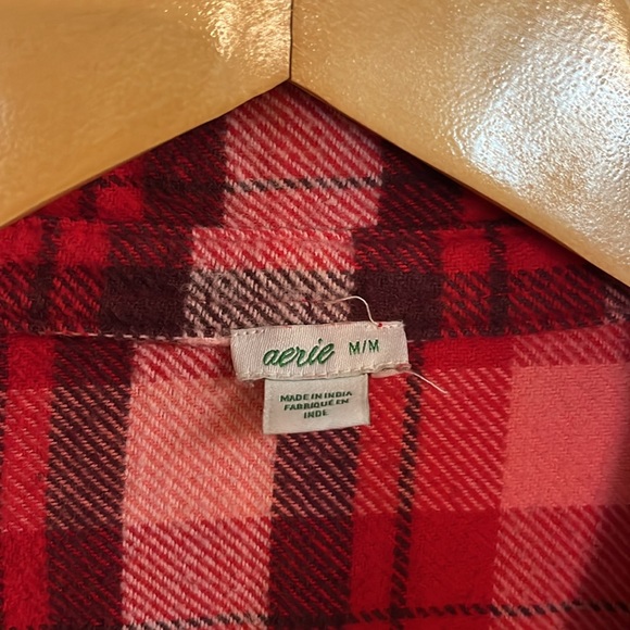Aerie flannel oversized shirt - Picture 3 of 4